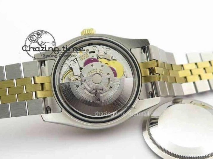 0410 DateJust 116234 SS YG BP Best Edition Gray Dial Diam Markers On SS YG Bracelet SA ZipUp 3745